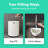 CG INTERNATIONAL TRADING 2.64 Gallons Warm Mist Steam Whole House Humidifier with Adjustable Humidistat for 1000 Cubic Feet
