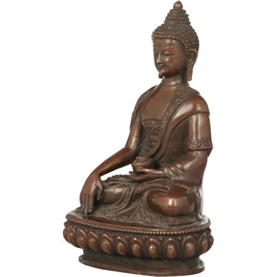 Statue Bouddha dans le Bhumisparsha Mudra