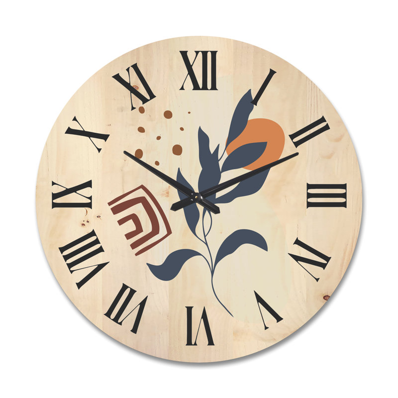 Horloge murale abstraite, Très grand