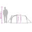 Tente de camping pour 3 personnes Vidaxl-112670644