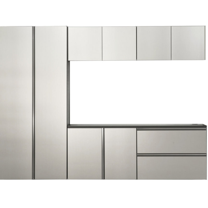 Ensemble d'armoires de garage gris Nova Series B (armoire)