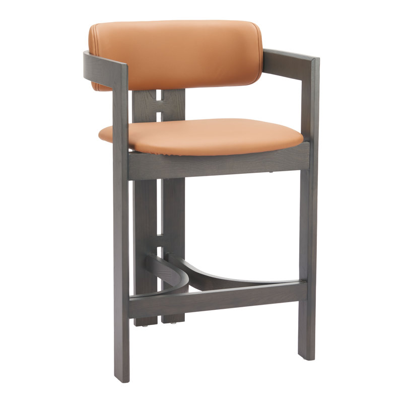 Modern Stool With Back For Kitchen Island Bar Seating Hospitality Durable Chair, Counter Stool (25.8" Seat Height)