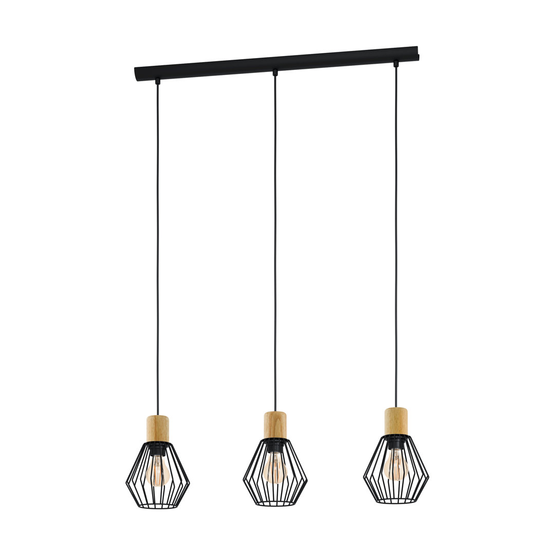 3 - Light Matte Black Pendant