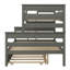 Wood Twin Over Full Bunk Bed With  Pull-Out Bed-116593632