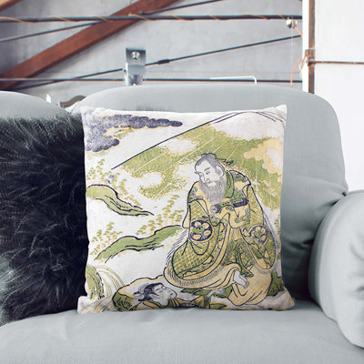Floral Square Throw Cushion