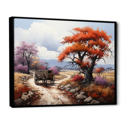 " Orange Old Cart Seasons II "