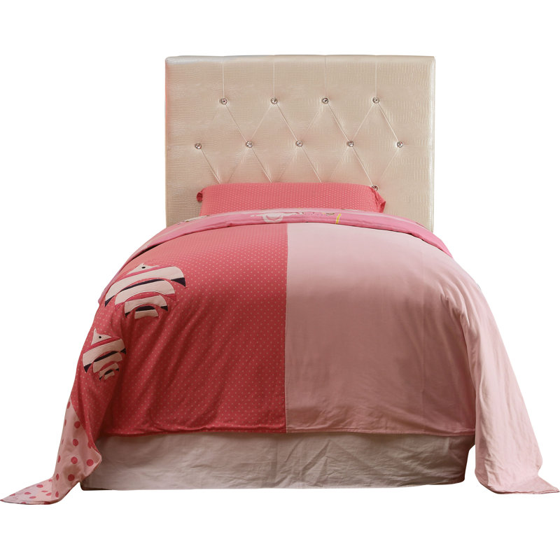 Sarina Upholstered Headboard, Twin, Brown