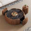 Table basse en marbre Wabi-sabi