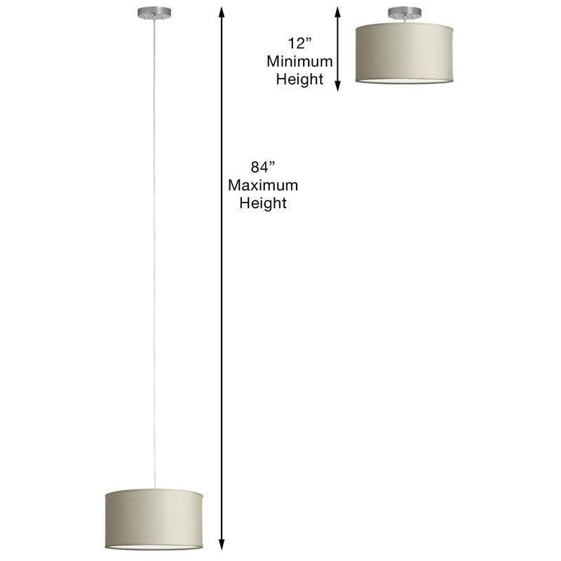 Kluge 1 - Light Single Pendant, Vanilla