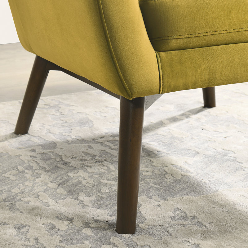 Ahrens Armchair, Gold Velvet