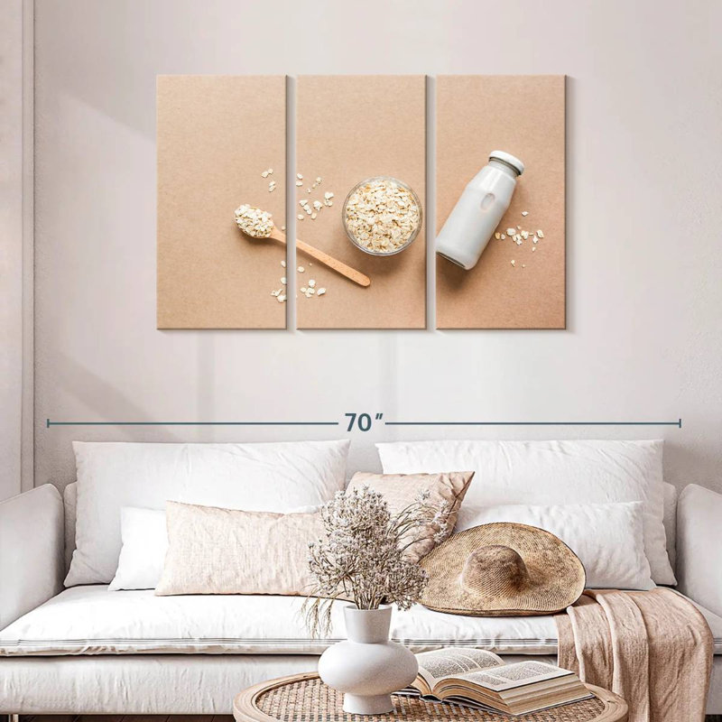 Oat Milk, 28" H x 45" W