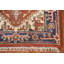Tapis de couloir indien orange 3x8