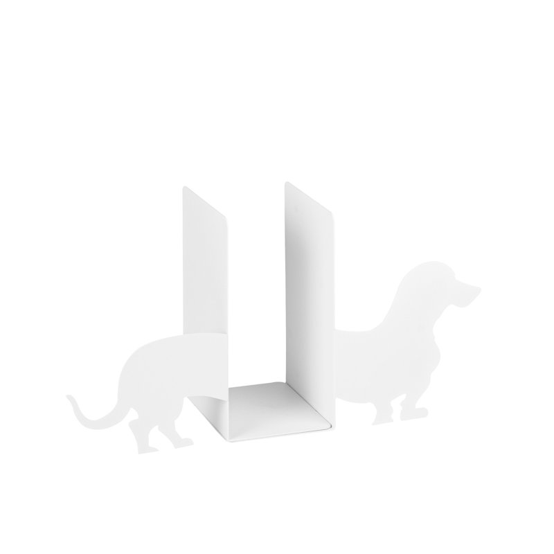 Serre-livres, Blanc