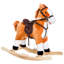 Animal à bascule, cheval à bascule en peluche pour enfants