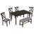 6 - Person Four Leg Dining Set-1983126829-1983126828-1983126831