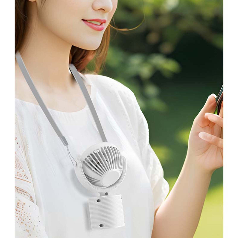 Mini ventilateur ventilateur mural USB, White