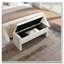 Banc de lit moderne avec rangement-203035887