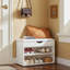 Carpio Faux Leather Upholstered Storage Bench