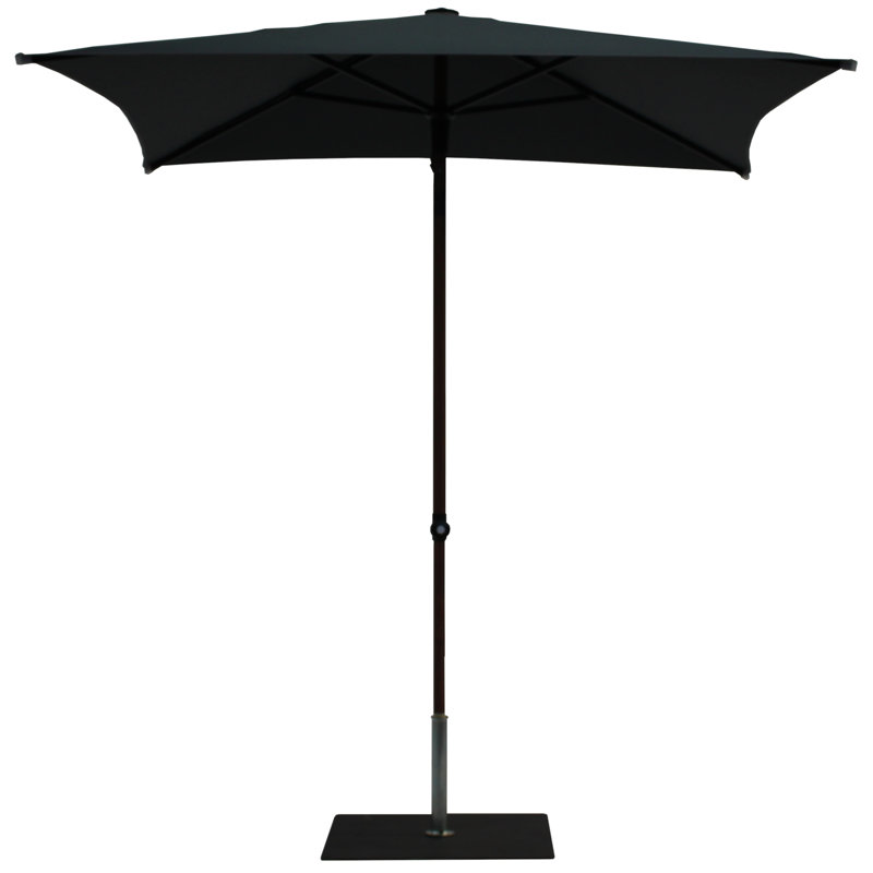 Aolaith 200cm Market Parasol, Black