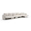 *Overlap Right Chaise Sec Large Dk Taupe-622183203
