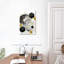 Avery abstrait géométrique or noir-106963575