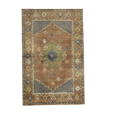 Tapis Nomust noué à la main RUST