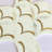 Water Jet Water Jet 14" x 13" Marble Mosaic Tile
