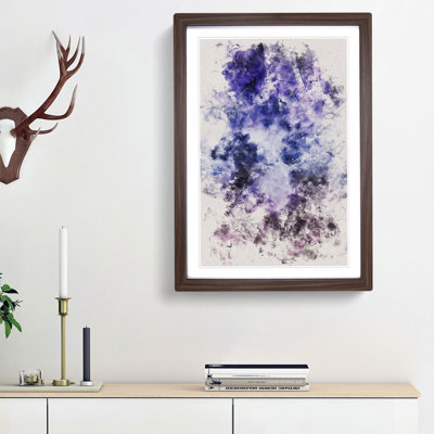 Purple Clouds - Picture Frame Painting Print