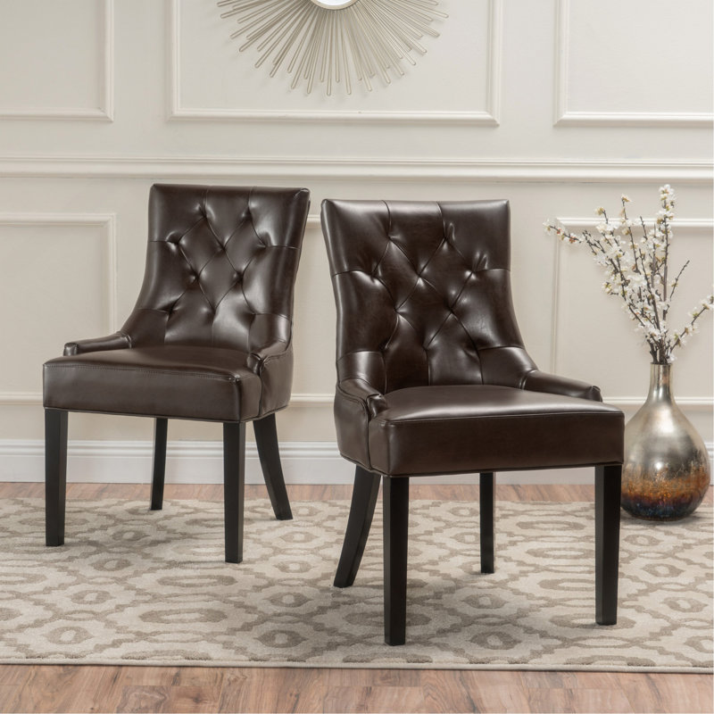 Chaise de salle à manger, Brun, 1