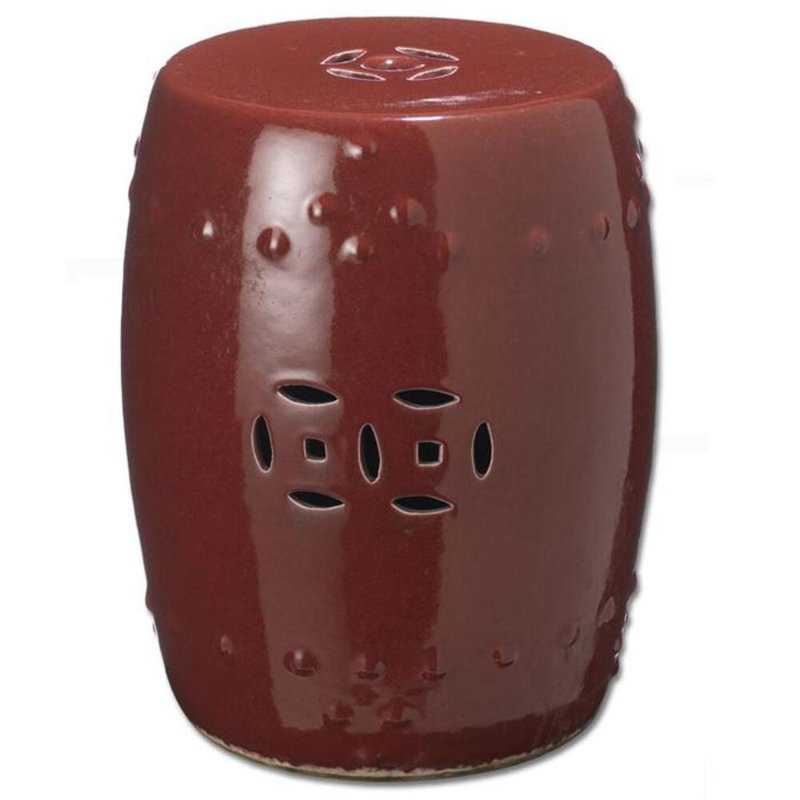 Keating Accent Stool, Red