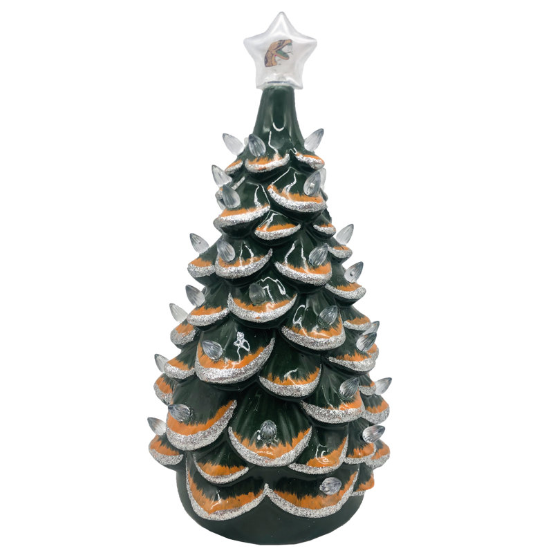 Arbre en céramique NCAA College Spirit, Famu Rattler