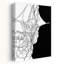 Tangled Electronic Chaos Abstract Industrial Modern Wall Art Print 1 Piece Wrapped Canvas Wall Art-1023468054
