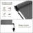 Outdoor Roller Shade  Fabric Blind Sesame 220GSM Roll Up Shade, Wand Operation Exterior Roller Shade Cloth for Patio Porch Gazebo, Spliced of Two-792954069-794831138