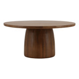 Armstrong 64" Wide Mango Wood Dining Table, Natural