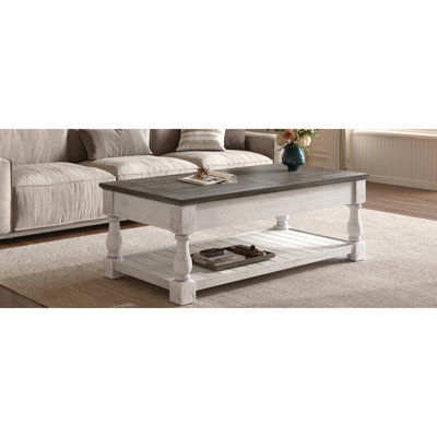 Table basse avec plateau fixe Farmhouse