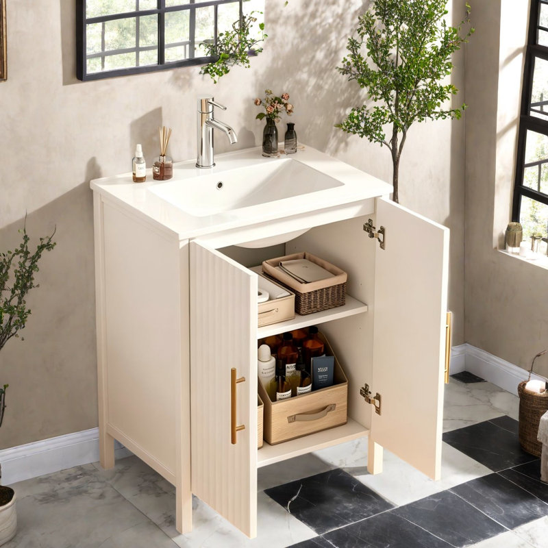 Meuble-lavabo moderne 24 po