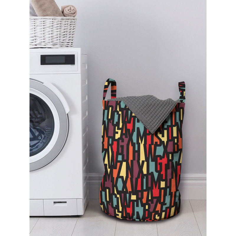 Fabric Laundry Bag with Handles