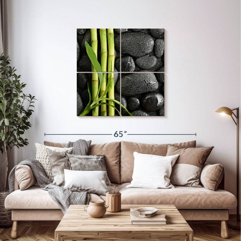 Bamboo Spa Concept, 38" H x 38" W