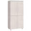 Jabier 2 Door Solid + Manufactured Wood Wardrobe-476735919