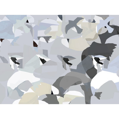 Taylour Collaged Birds II by Cartissi - Wrapped Canvas Print