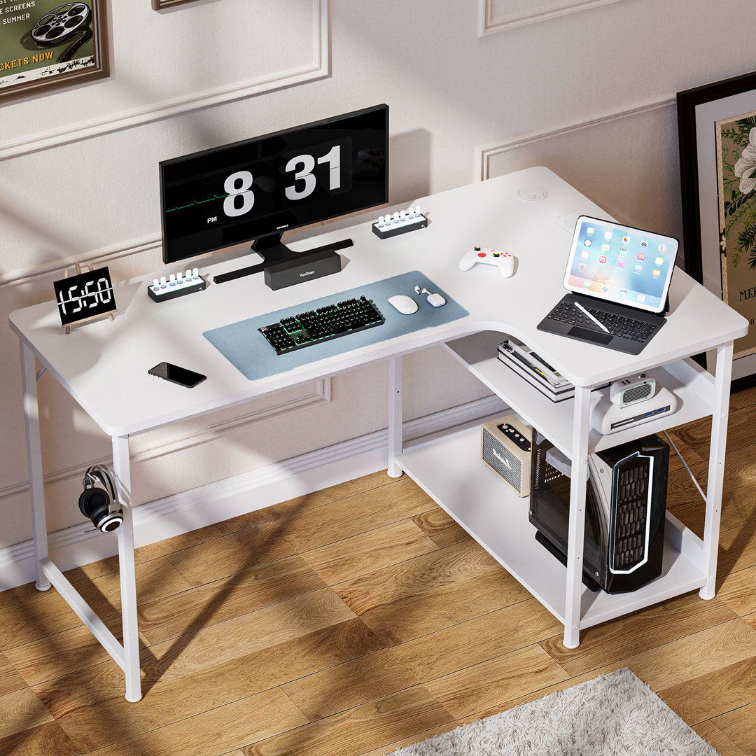 L-Shaped Computer Desk
