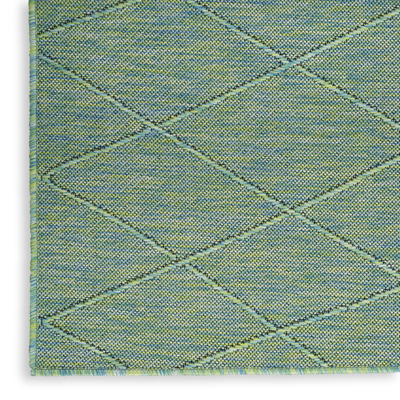 Dakhia Machine Washable Indoor/Outdoor Area Rug, Rectangle 3' x 5'