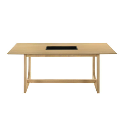 Blayde Natural Finish Dining Table