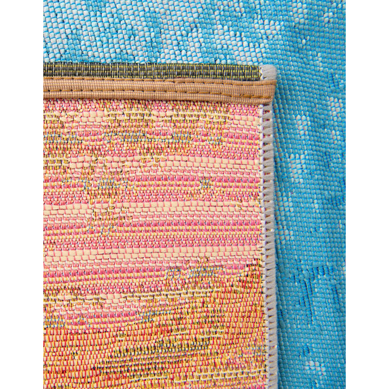 Keazia Indoor/Outdoor Area Rug, Runner 2'7" x 10'