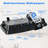 Electric Tabletop Clock in Black