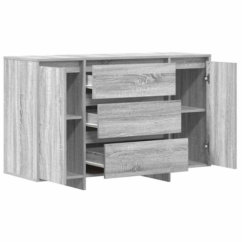 120cm Sideboard, Grey Sonoma