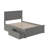 Amodio Solid Wood Platform Bed with Matching Footboard and Storage Drawers-1713860685