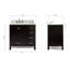 Ensemble de meuble-lavabo simple 37 po Flynt-64627230