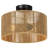 Rattan Semi Flush Mount-77261129