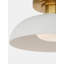 Cyrus 8" Flush Mount with White Glass-2067251512